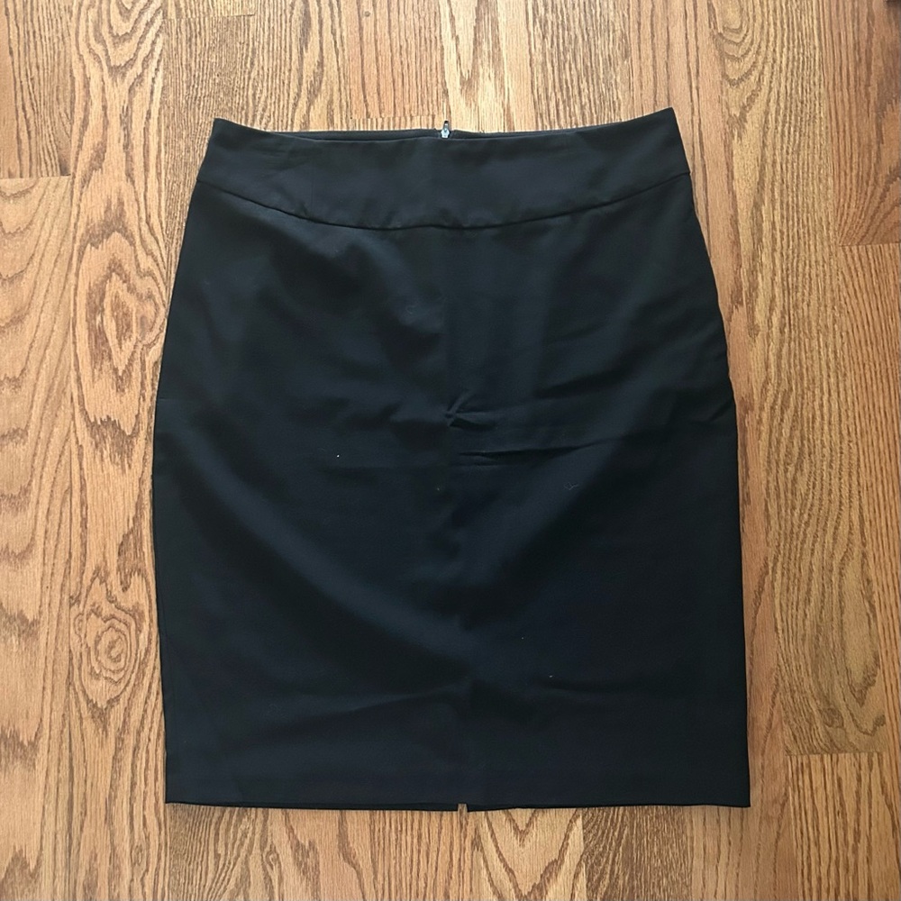 Classic Black Pencil Skirt